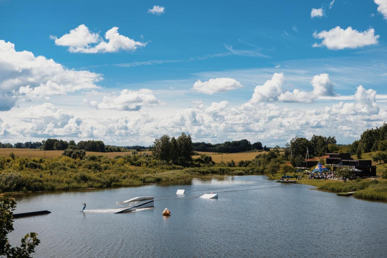 Wakepond Atostogu Slenis Vila Anykščiai Exterior foto